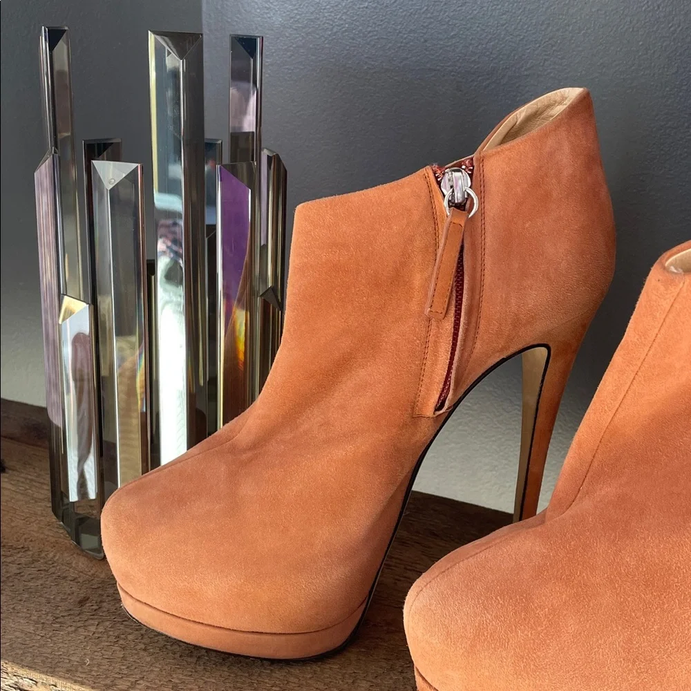 Giuseppe Zanotti High Heel Ankle Boots. Peach 🍑 size 37.5 37 1/2